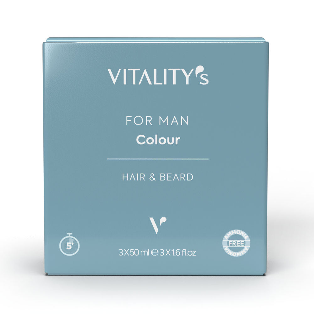 Vitality's For Man Colour Argent 3x50ml