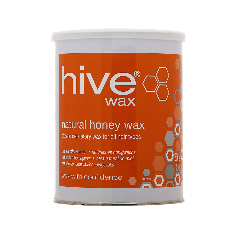 Hive Pot de cire chaude Natural Honey 800g Hive Pot de cire chaude Natural Honey 800g