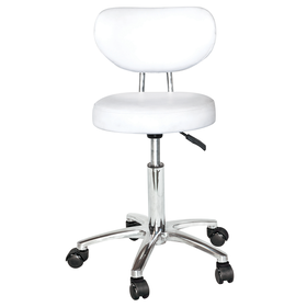 S-PRO Tabouret Evie Blanc