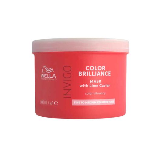 Wella Professionals Invigo Color Brilliance Masque cheveux pour cheveux color&eacute;s fins &agrave; normaux 500ml