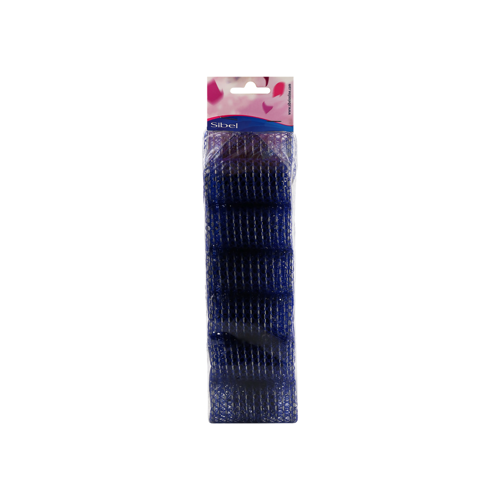 Sibel Rouleaux en Mailles Métalliques Indéformable 35mm Bleu, 12 pcs Sibel Rouleaux en Mailles Métalliques Indéformable 35mm Bleu, 12 pcs