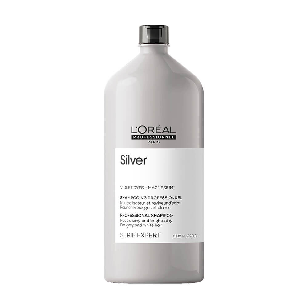 L'Oréal Professionnel Série Expert Silver Shampooing Cheveux Gris 1500ml L'Oréal Professionnel Série Expert Silver Shampooing Cheveux Gris 1500ml