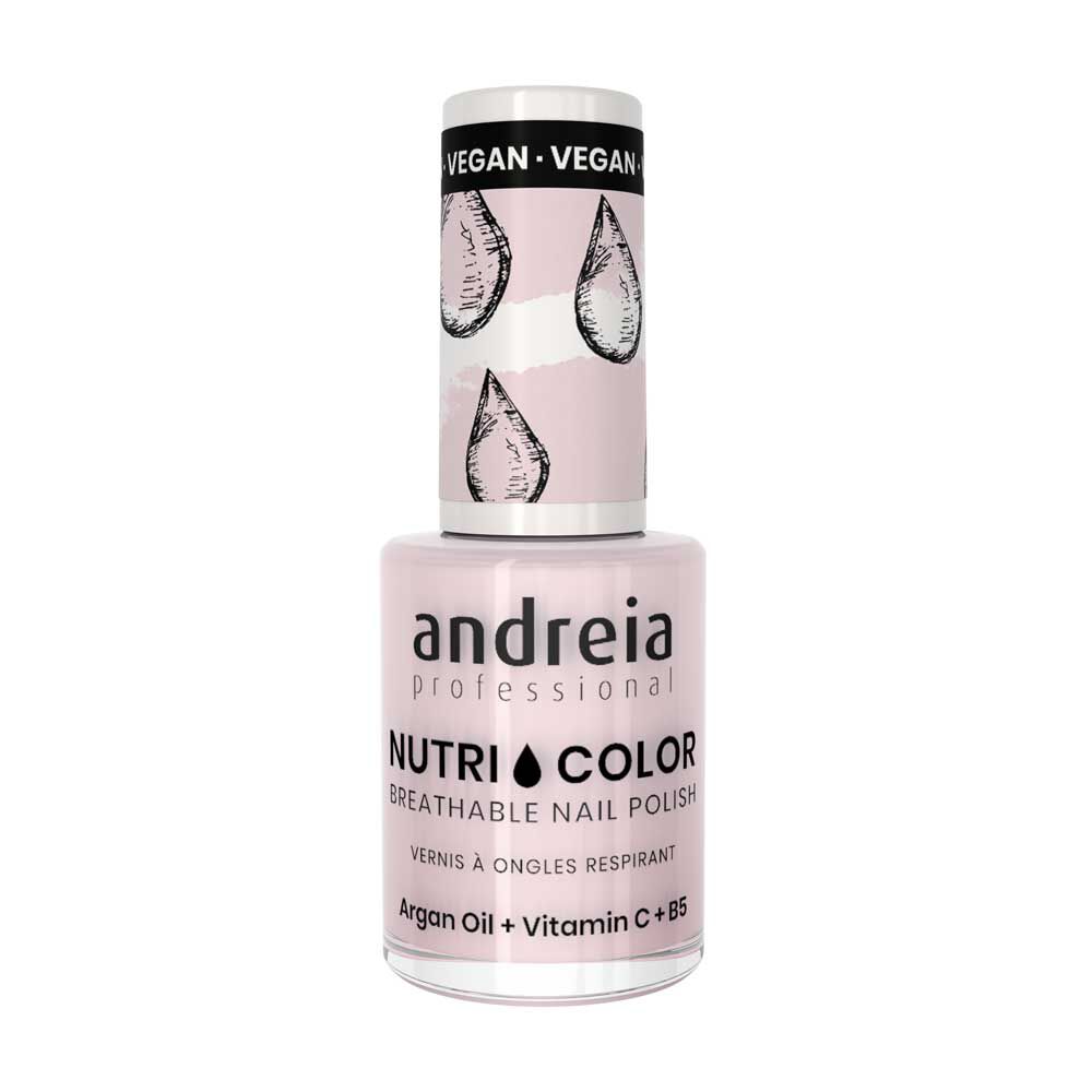 Andreia Professional Nutri Color Vernis à ongles - NC 27 Blanc Rosé 10.5ml
