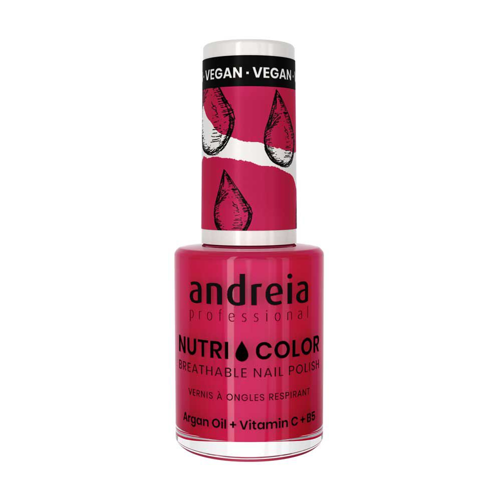 Andreia Professional Nutri Color Vernis &agrave; ongles - NC 36 Rose Fort 10.5ml