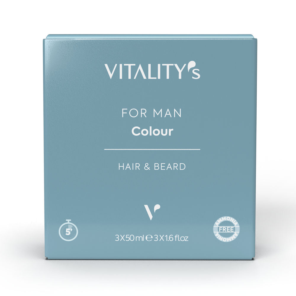 Vitality's For Man Colour Naturel Clair 3x50ml