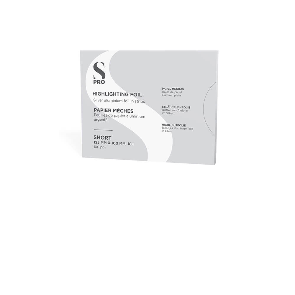 S-PRO Feuilles d'Aluminium courtes 125mmx100mmx18u 100pcs S-PRO Feuilles d'Aluminium courtes 125mmx100mmx18u 100pcs