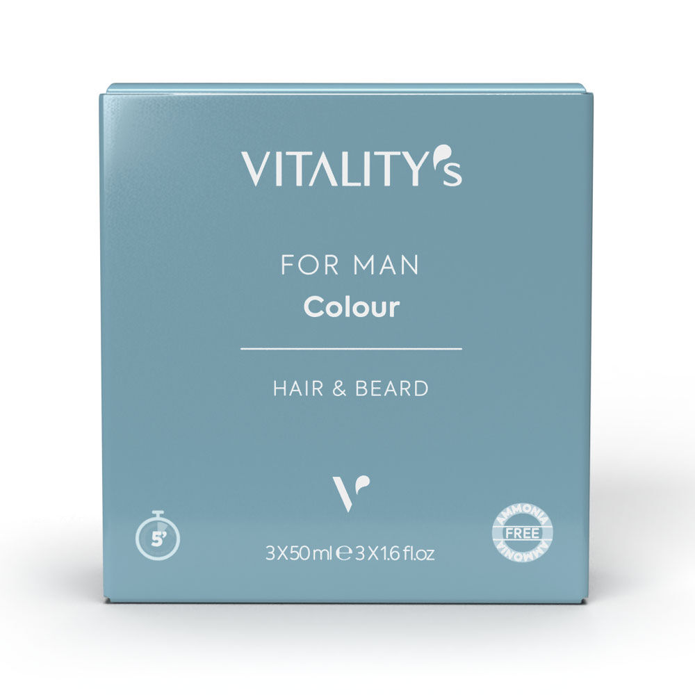 Vitality's For Man Colour Naturel Moyen 3x50ml