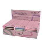 Sibel Twisties &Eacute;lastiques Multicolore Pr&eacute;sentoir 30pcs
