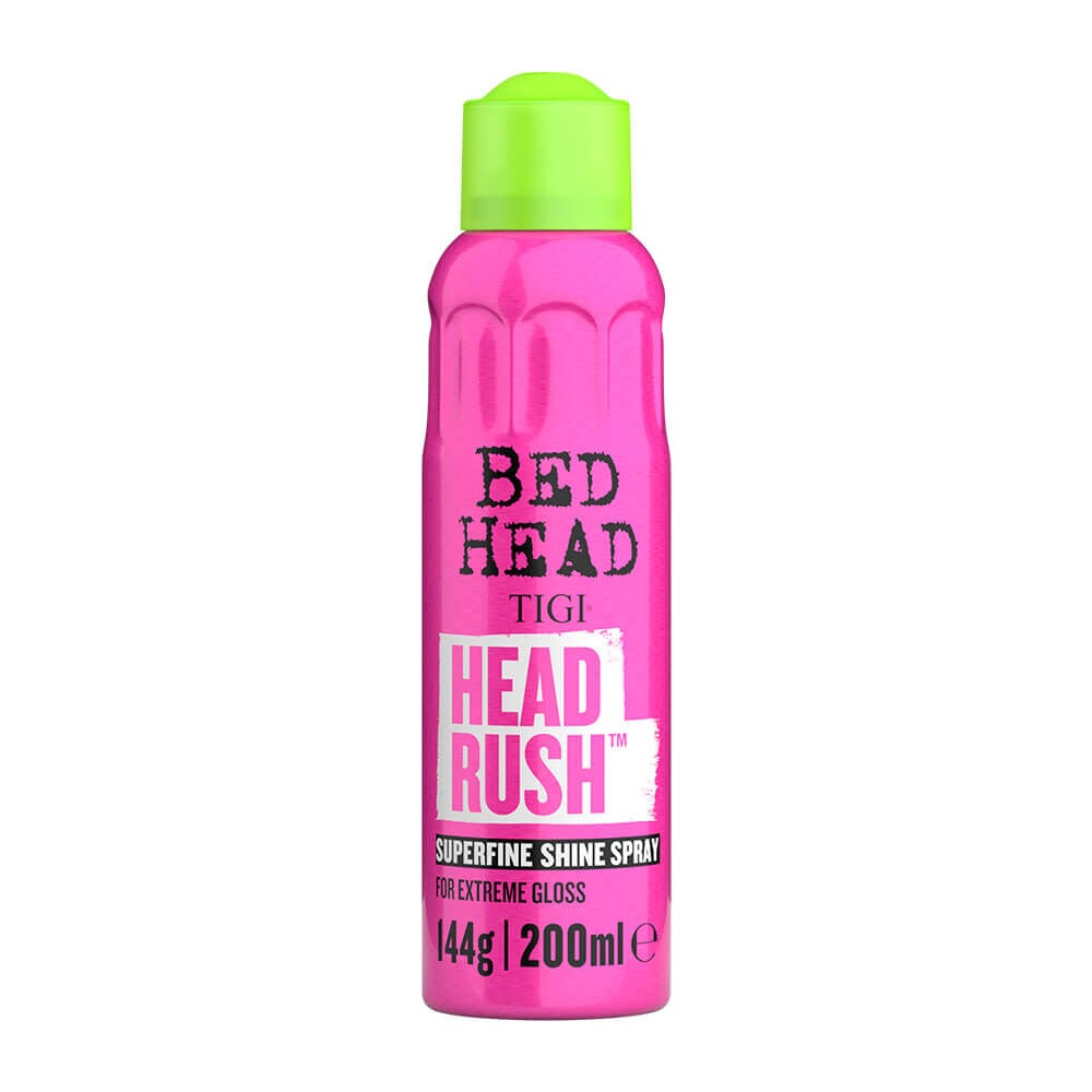 Tigi Bed Head Headrush Shine Spray Capillaire 200ml Tigi Bed Head Headrush Shine Spray Capillaire 200ml