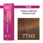 Wella Professionals Color Touch Coloration demi-permanente 77/03 Blond Moyen Intense Naturel Dor&eacute; 60ml