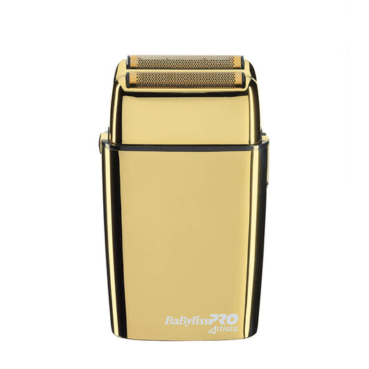 BaByliss Pro 4 Artists Rasoir M&eacute;tal Double Foil Or FXFS2GE