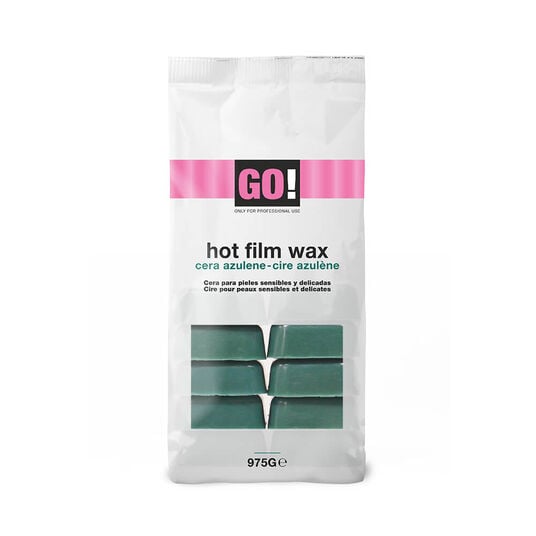 GO! Cire Chaude Blocs Azul&egrave;ne 975g
