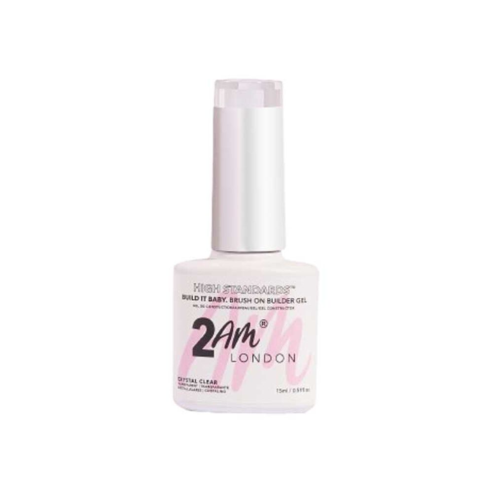 2AM London Build It Baby - Gel de construction transparent - High Standards 15ml 2AM London Build It Baby - Gel de construction transparent - High Standards 15ml