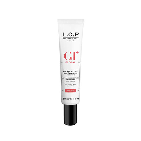 L.C.P Professionnel Paris Global+ Contour des Yeux Anti-&acirc;ge Lissant aux Peptides 15ml