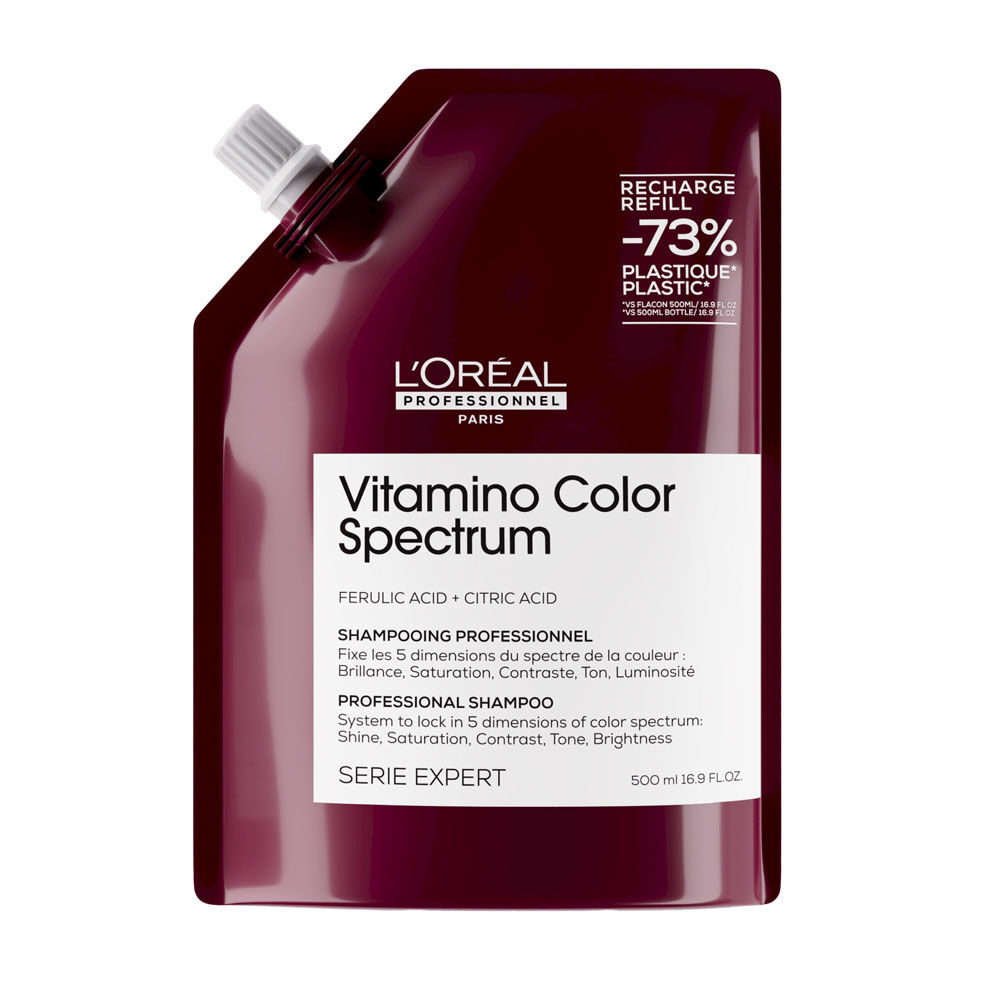 L&rsquo;Or&eacute;al Professionnel Vitamino Spectrum Shampooing &ndash; Poche de recharge 500ml