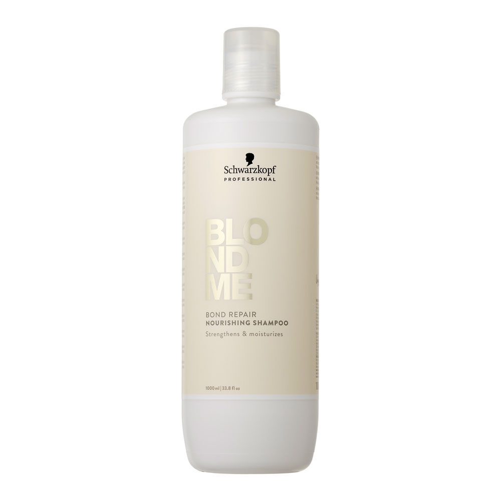 Schwarzkopf Professional Blond Me Bond Repair Shampooing Nourrissant 1000ml Schwarzkopf Professional Blond Me Bond Repair Shampooing Nourrissant 1000ml