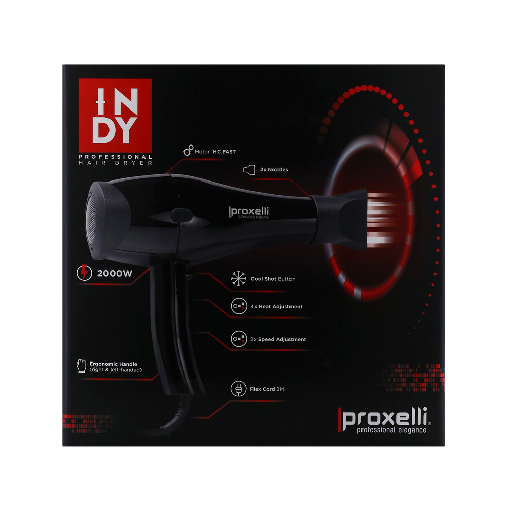 Proxelli Sèche-cheveux Indy 2000W Noir