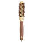 Olivia Garden Brosse Expert Blowout Straight & Wavy Or & Marron 30mm