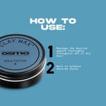 Osmo Clay Wax Produit Coiffant À Base D’Argile 25ml