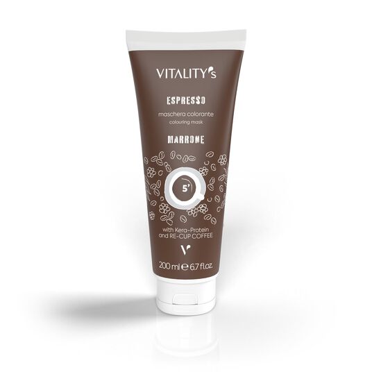 Vitality's Espresso Apr&egrave;s-shampooing Colorant Marrone 200ml