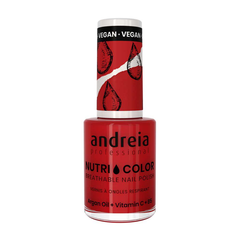 Andreia Professional Nutri Color Vernis à ongles - NC 38 Rouge Écarlate 10.5ml