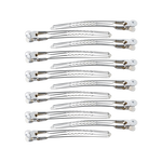 Sibel Pinces Sépare-mèches en Aluminium 12 pcs