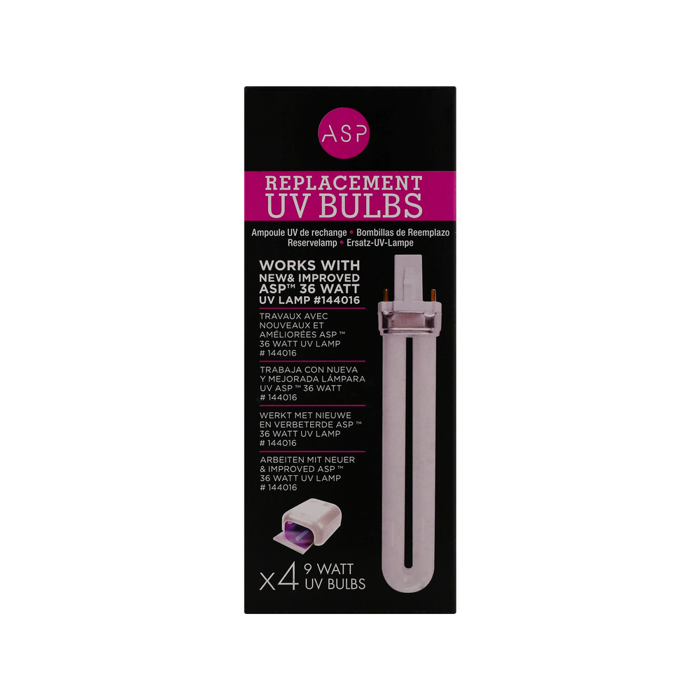 ASP Ampoules UV 9W x4