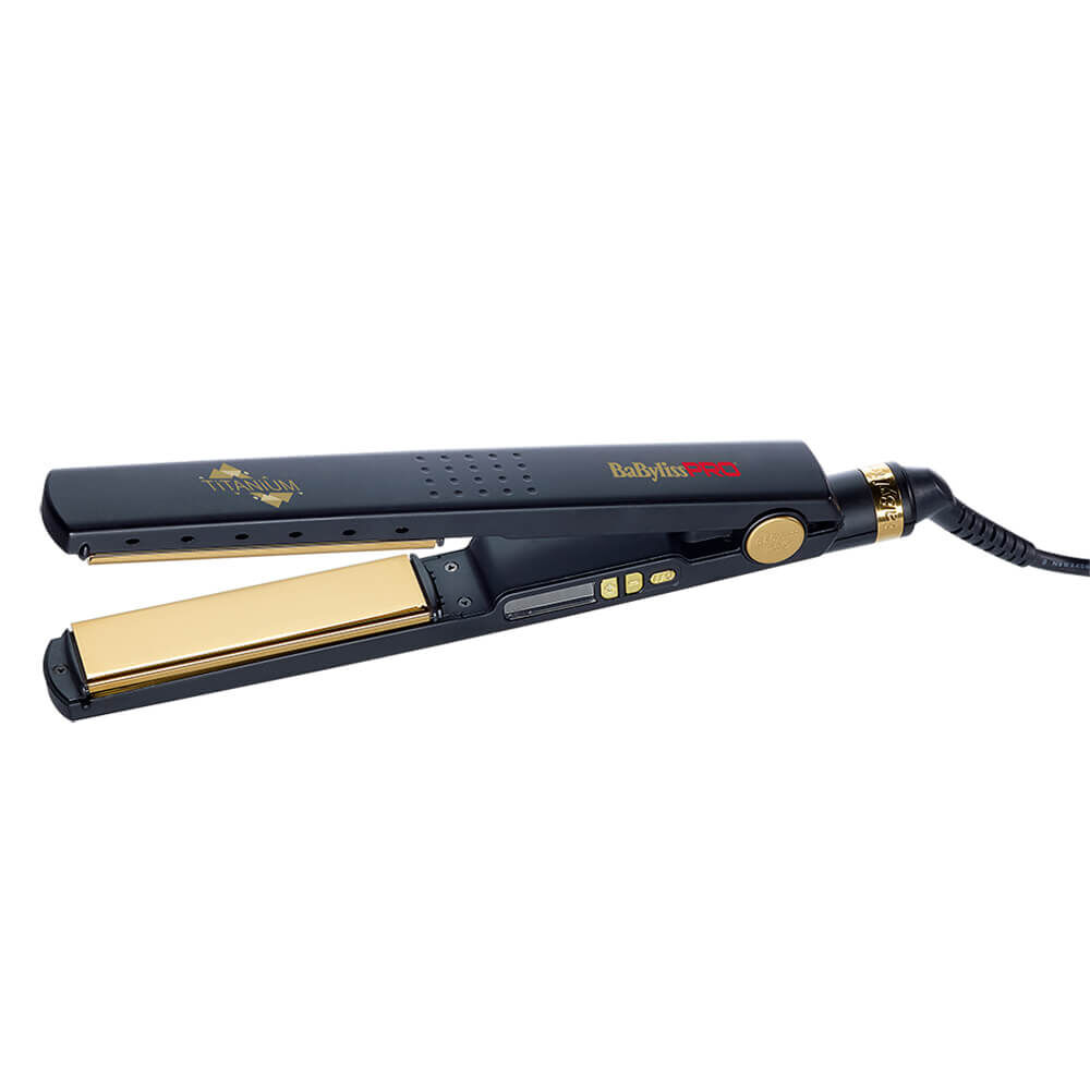 BaByliss Pro Lisseur Titanium Ionic Noir et Or BAB3091BKTE BaByliss Pro Lisseur Titanium Ionic Noir et Or BAB3091BKTE