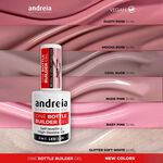 Andreia Professional One Bottle Builder Gel 3 In 1 - Gel de Construction 3 en 1 Faible Viscosité - Rose Moka 14ml