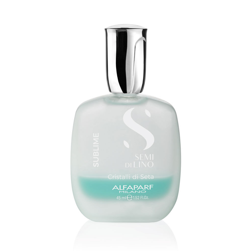 Alfaparf Milano Semi Di Lino Sublime Cristalli Di Seta Sérum Sublimateur Effet Soie 45ml