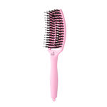 Olivia Garden Fingerbrush Think Pink Boar & Nylon Paper Blush Brush