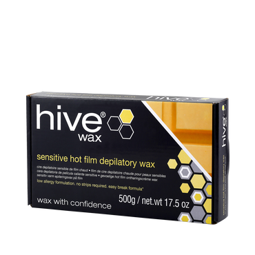 Hive Tablette de film cire chaude dépilatoire Peaux sensibles 500g Hive Tablette de film cire chaude dépilatoire Peaux sensibles 500g