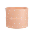 Framar Peach Please Bamboo Bowls 2 pcs