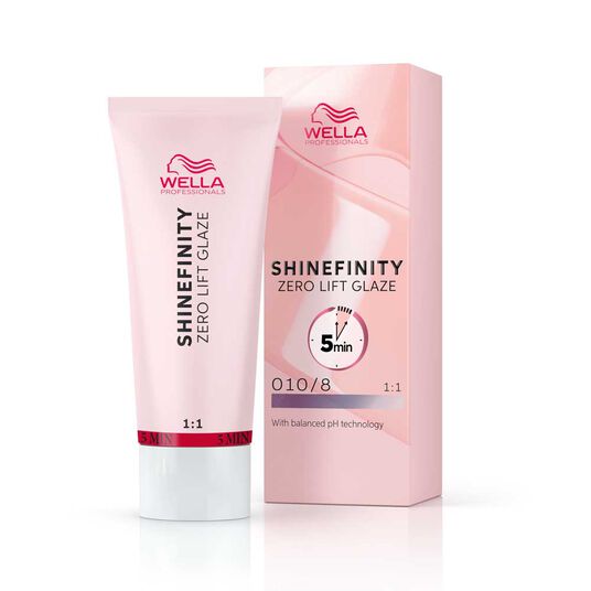 Wella Professionals Shinefinity Zero Lift Glaze Gloss Vernis Color&eacute; Longue Tenue 10/8 Opal Flash 60ml