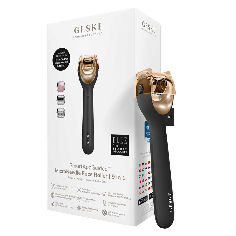 GESKE Rouleau de Visage à Microaiguilles | 9 en 1 GESKE Rouleau de Visage à Microaiguilles | 9 en 1