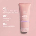 Wella Professionals Invigo Blonde Recharge Après-shampoing raviveur de couleur Cool Blonde 200ml