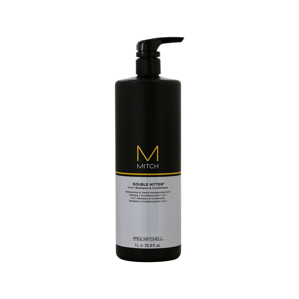 Paul Mitchell Shampooing et Après-Shampoing Double Hitter 2In1 1l