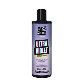 Crazy Color Ultraviolet No Yellow Shampoo 250ml