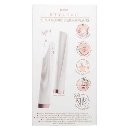 Stylpro Dermaplane Sonique 2-en-1