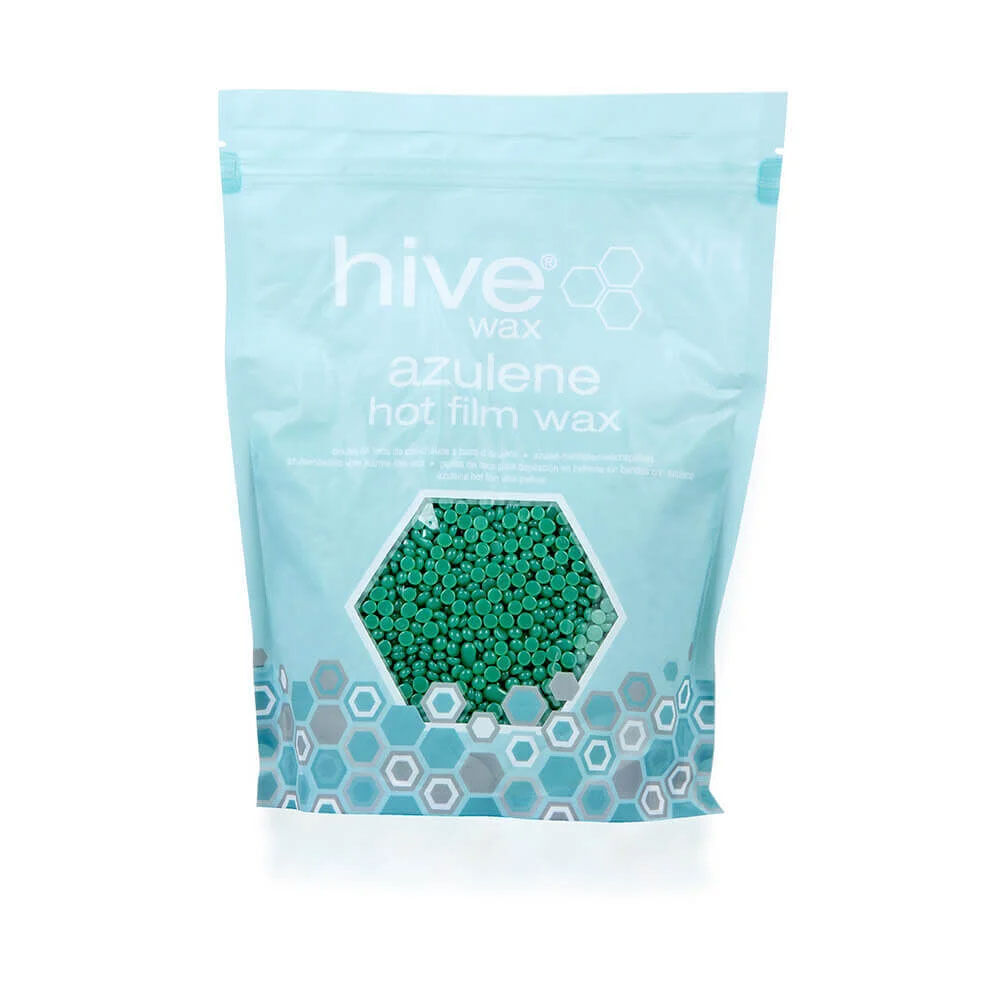 Hive Perles de cire chaude Azulene 700g Hive Perles de cire chaude Azulene 700g