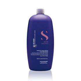 Alfaparf Milano Semi Di Lino Blonde Shampooing Délicat Anti-Reflet Jaune 1L Alfaparf Milano Semi Di Lino Blonde Shampooing Délicat Anti-Reflet Jaune 1L