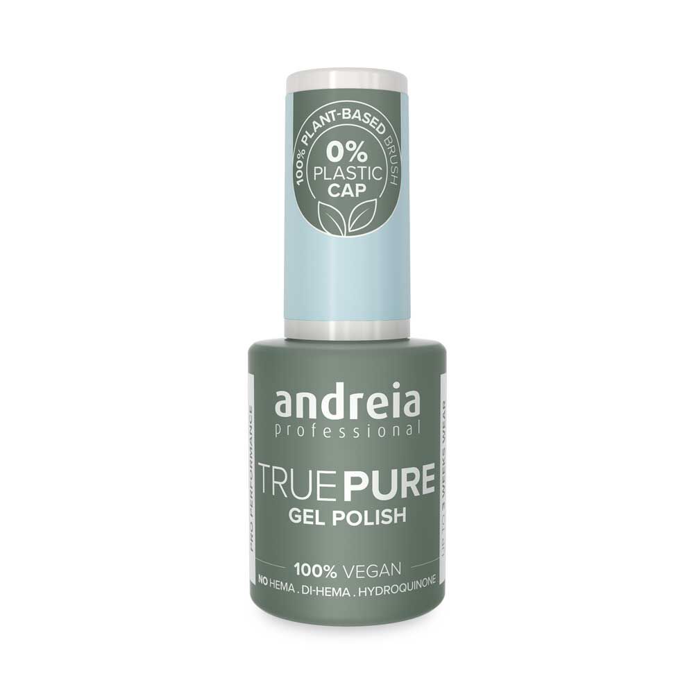 Andreia Professional True Pure Vernis gel sans Hema - T55 Bleu Poudr&eacute; Avec &Eacute;clat Subtil 10.5ml