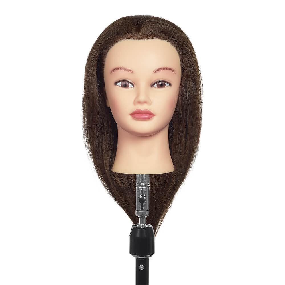 S-PRO Tête d'Apprentissage Kate 35cm Châtain 4 S-PRO Tête d'Apprentissage Kate 35cm Châtain 4