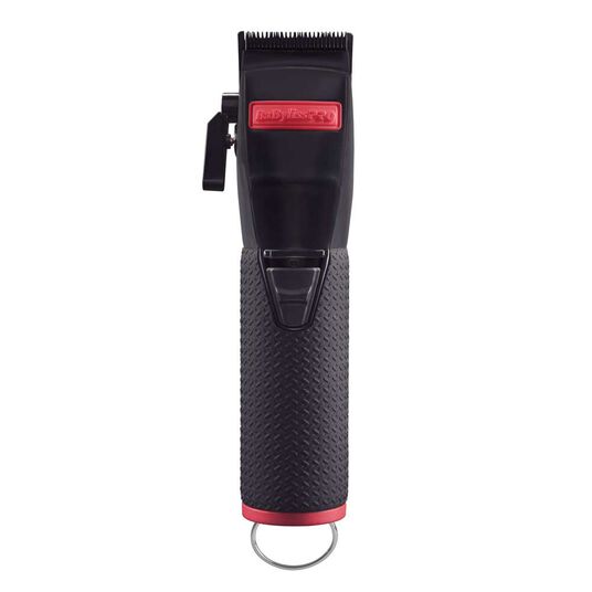 BaByliss PRO Boost+ Tondeuse &agrave; cheveux noire mate et rouge FX8700RBPE