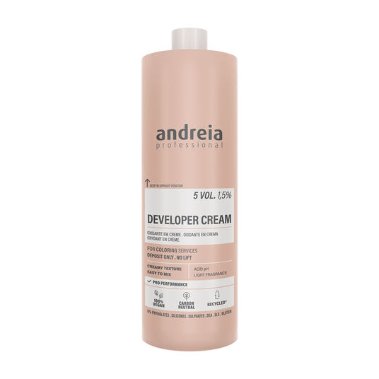 Andreia Professional Developer Cream - Vegan Hydrogen Peroxide 5V 1,5% 1L