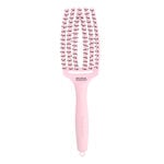 Olivia Garden Fingerbrush Care Iconic brosse &agrave; cheveux &agrave; double poils &ndash; Rose pastel