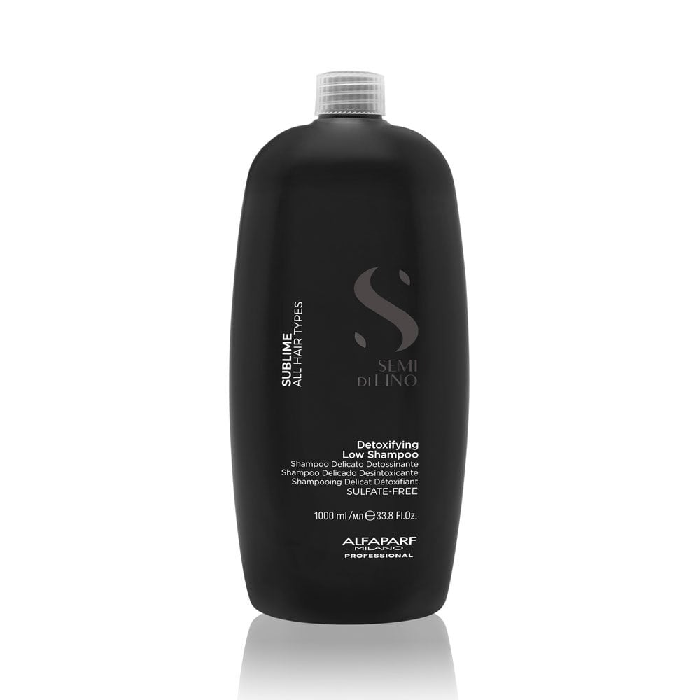 Alfaparf Milano Semi Di Lino Sublime Shampooing Délicat Détoxifiant 1L Alfaparf Milano Semi Di Lino Sublime Shampooing Délicat Détoxifiant 1L