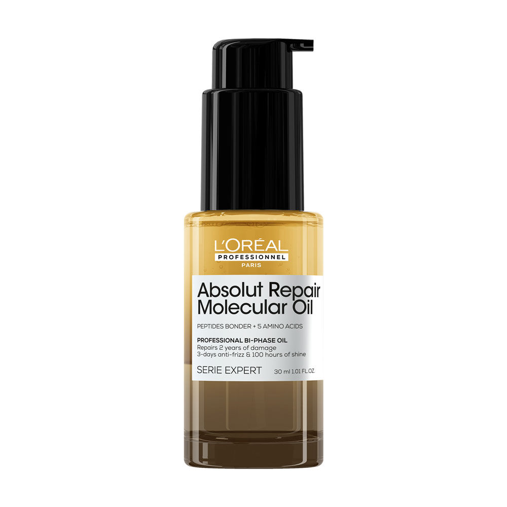 L'Oréal Professionnel Absolute Repair Molecular Huile Bi-Phase Oil 30ml L'Oréal Professionnel Absolute Repair Molecular Huile Bi-Phase Oil 30ml