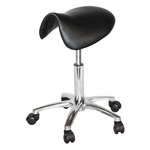 S-PRO Tabouret Noir Sophie Réglable par Pneumatique