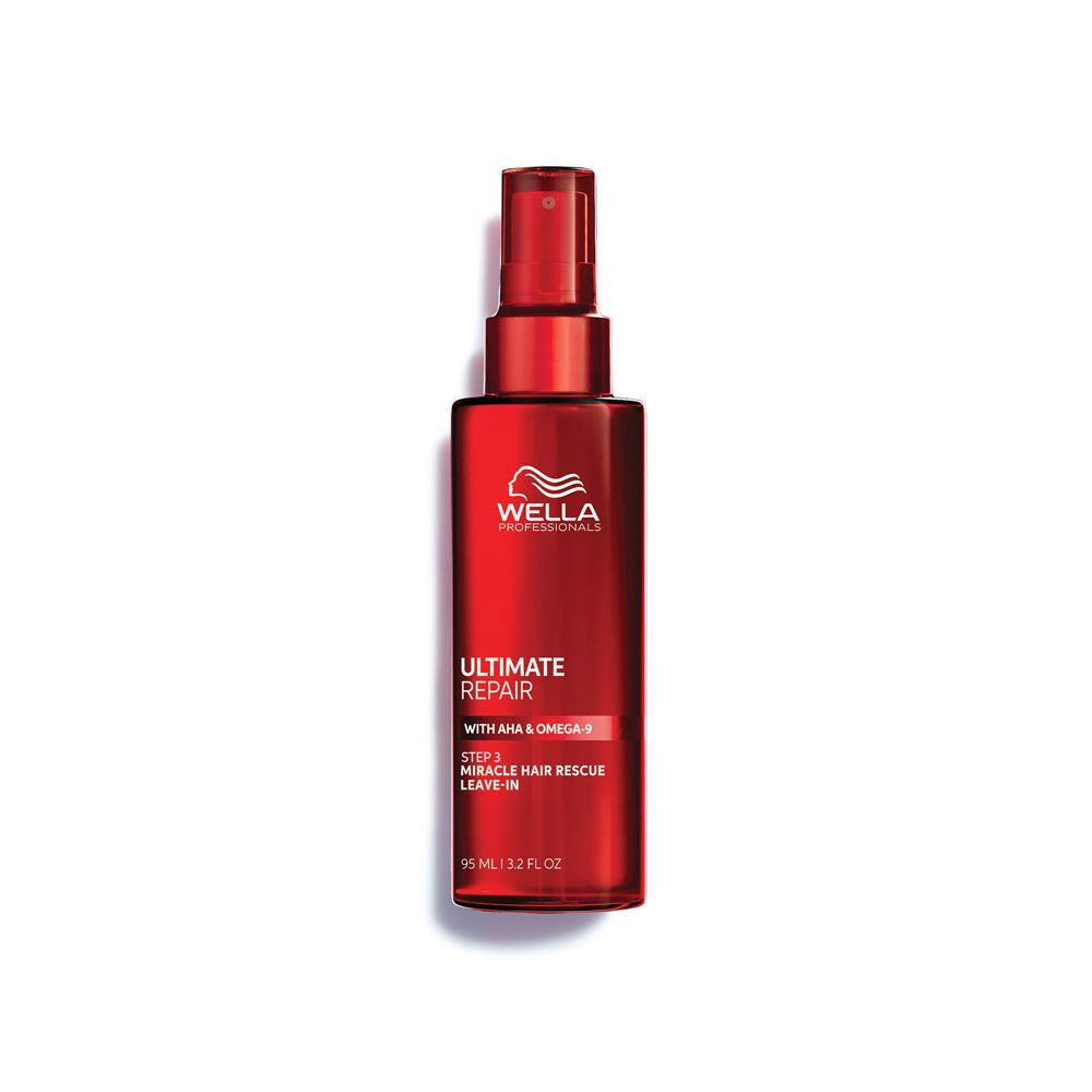 Wella Professionals Ultimate Repair Soin Miracle Revitalisant, Traitement r&eacute;parateur sans rin&ccedil;age pour les cheveux ab&icirc;m&eacute;s, 95ml